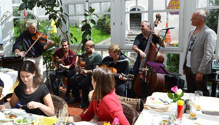 Mit „GEWÜRZTRAMINER“ beim Jazzfest Kirchberg 2014